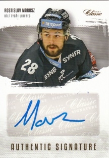 MAROSZ Rostislav OFS Classic 2019/2020 Authentic Signature Level 2 AS-RMA /9