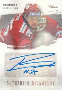 ROTH Vladimír OFS Classic 2019/2020 Authentic Signature Level 1 AS-VRO Rainbow /6