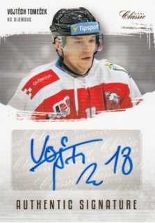 TOMEČEK Vojtěch OFS Classic 2019/2020 Authentic Signature Level 1 AS-VTO /29