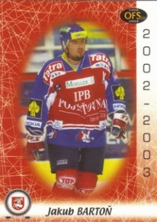 BARTOŇ Jakub OFS 2002/2003 č. 212