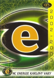 LOGO Karlovy Vary OFS 2002/2003 Znak Z3