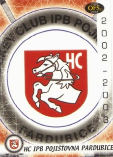 LOGO Pardubice OFS 2002/2003 Znak Z6