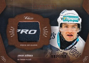 JEŘÁBEK Jakub OFS Classic 2020/2021 Game Used Remnants RPS-JJE /109