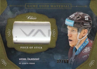 ČAJKOVSKÝ Michal OFS Classic 2020/2021 Game Used Material GUM-MČA /60