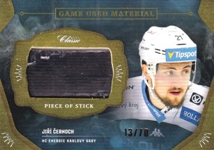 ČERNOCH Jiří OFS Classic 2020/2021 Game Used Material GUM-JČE /70