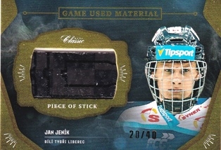 JENÍK Jan OFS Classic 2020/2021 Game Used Material GUM-JJN /40