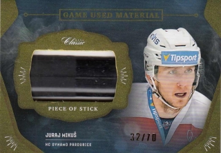 MIKUŠ Juraj OFS Classic 2020/2021 Game Used Material GUM-JMI /70