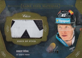 ŘÍČKA Robert OFS Classic 2020/2021 Game Used Material GUM-RŘÍ /70