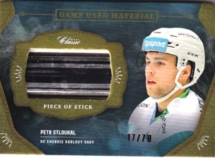 STLOUKAL Petr OFS Classic 2020/2021 Game Used Material GUM-PST /70