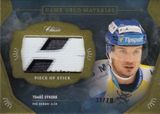 SÝKORA Tomáš OFS Classic 2020/2021 Game Used Material GUM-TSÝ /70