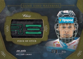 JENÍK Jan OFS Classic 2020/2021 Game Used Material GUM-JJN Bronze /5