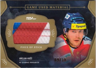 KOČÍ Václav OFS Classic 2020/2021 Game Used Material GUM-RVKO /50