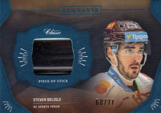 DELISLE Steven OFS Classic 2020/2021 Game Used Remnants RPS-SDE /77