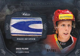 POJKAR David OFS Classic 2020/2021 Game Used Material GUM-DPO /66