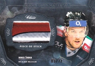 ŽABKA Boris OFS Classic 2020/2021 Game Used Material GUM-BŽA /77