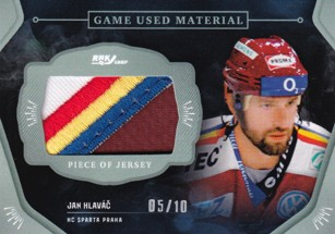 HLAVÁČ Jan OFS Classic 2020/2021 Game Used Material GUM-RJHL Bronze /10